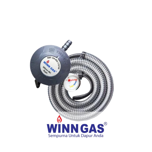 Winn Gas Selang Gas Paket + Regulator 298 Meter