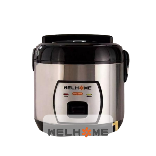Welhome Rice Cooker WRC 3113 (1,8 lt) merah gold silver