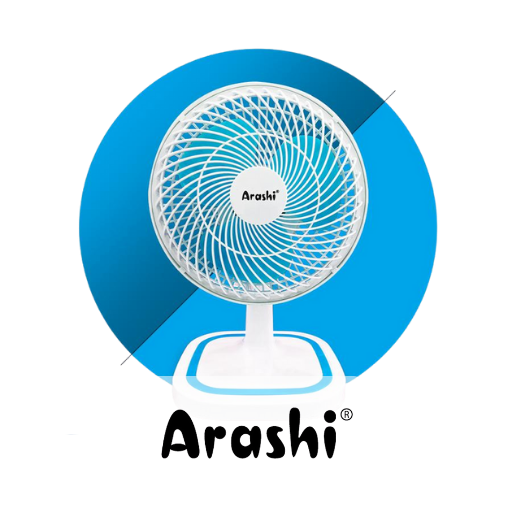 Arashi General Desk Fan 8"