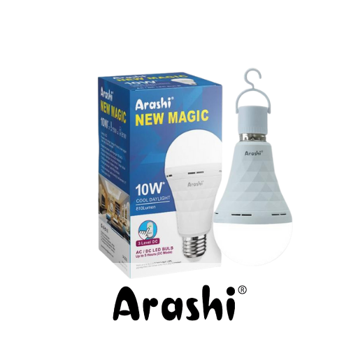 Arashi Lampu New Magic 8w