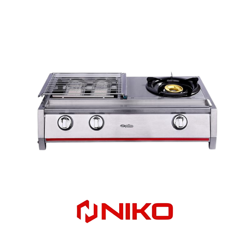 Niko Kompor Gas 2 In 1 NK GRS 21 Kompor Masak Dan Grill Multifungsi
