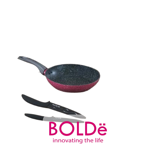 BOLDe SUPER PAN FRY PAN 22 CM BLACKPINK