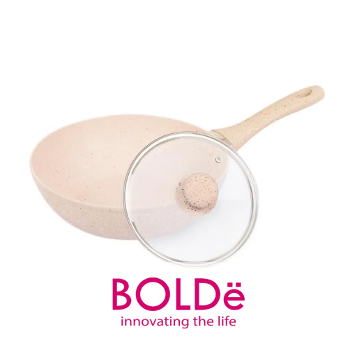 BOLDe SUPER PAN WOK 28 CM BEIGE
