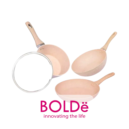 BOLDe SUPER PAN GRANITE 3+1 PCS SETS BEIGE