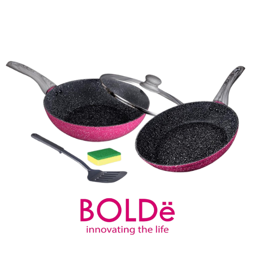 BOLDe SUPER PAN 5 PCS SETS BLACKPINK