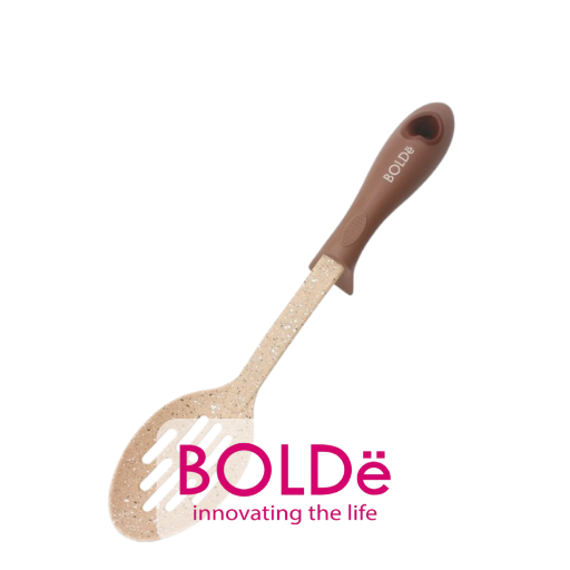 BOLDe SUPER UTENSILE SLOTTED SPOON BEIGE