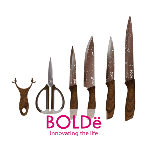 BOLDe SUPER KNIVES MARBELLA SET 6 PCS