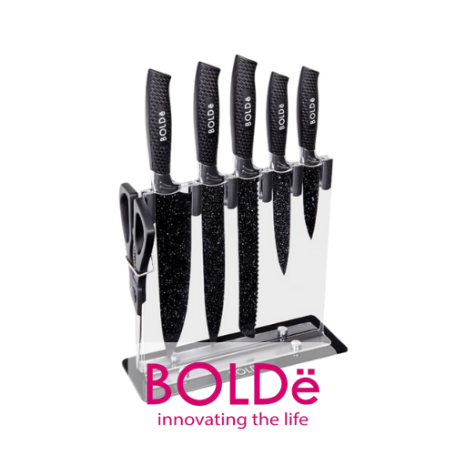 BOLDe SUPER KNIVES GRANITO SET 7 PCS