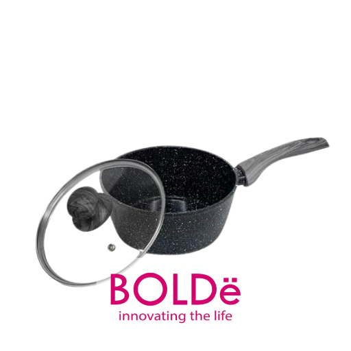 Bolde Super Pan Sauce Pan 18 cm Black Dark Knight