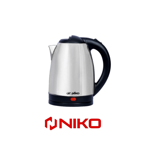 Niko Teko Listrik Dento DEK 18A Electric Kettle 1.8L Black/White