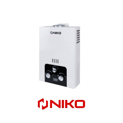 Niko Water Heater Gas OS 6B / 6G Onsen Non Led Black / Grey