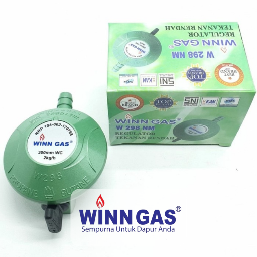Winn Gas Regulator Gas Low Pressure W-298 NM