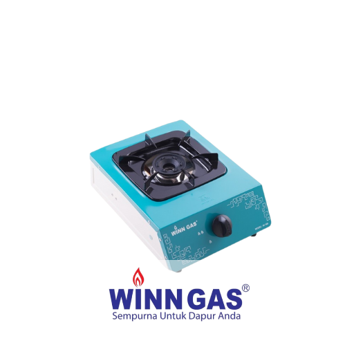 Winn Gas Kompor 1 Tungku W188 Hitam / Tosca