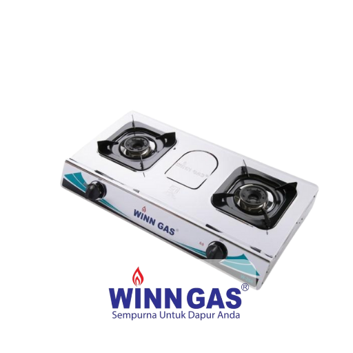 Winn Gas Kompor 2 Tungku W288 New