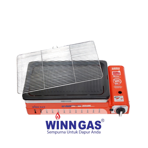 Winn Gas Kompor Portabe Grill & BBQ W2WS