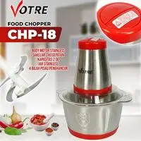 Votre CHP-18 / CHP18 Penggiling Daging Sayur Buah Meat Chopper ukuran 1,8 Liter