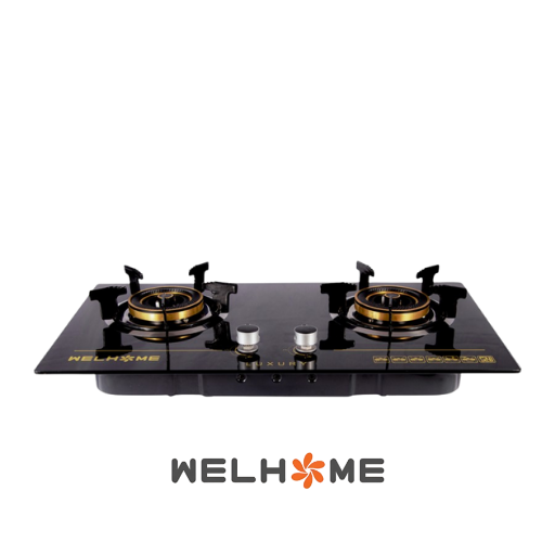 Welhome Kompor 2 tungku Luxury