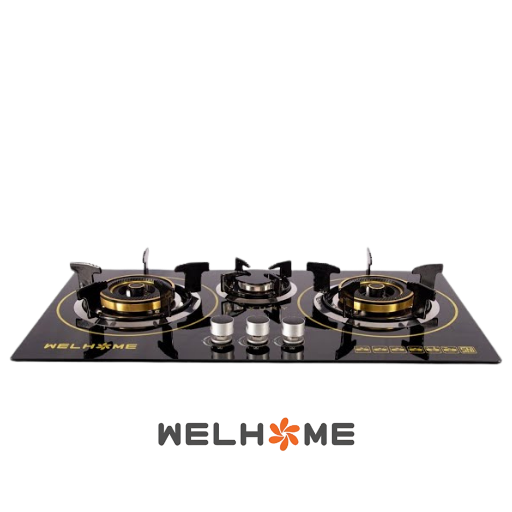 Welhome Kompor 3 tungku Luxury