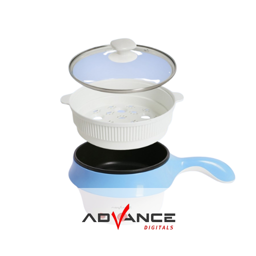 Advance Panci Elektrik Multi Fungsi C18 / Warmer Steamer Cooker C 18 - Biru Muda