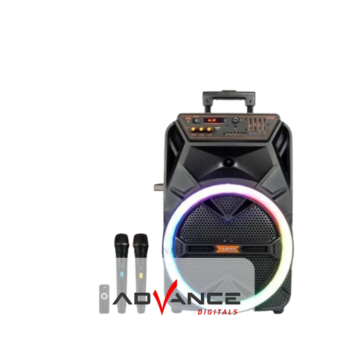 Advance Speaker Bluetooth Portable 12" KS-2613 
  Free 2 Microphone Wireless